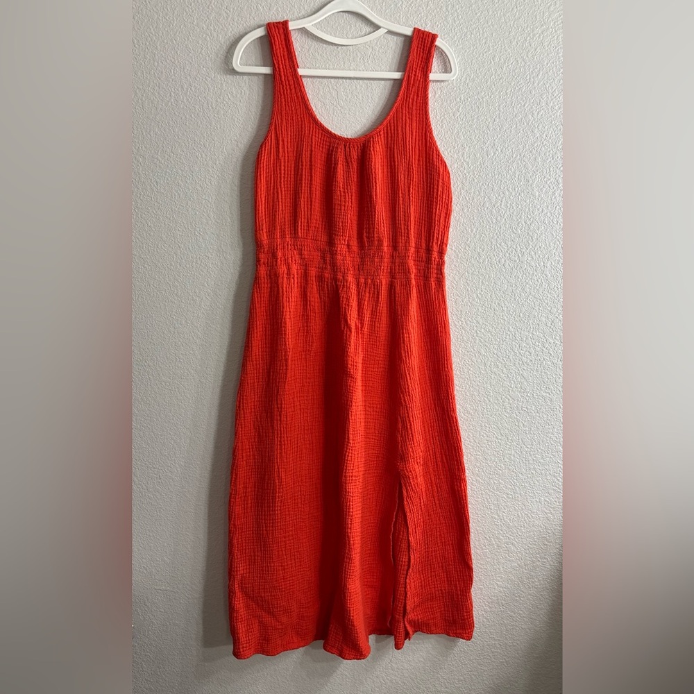 Steve Madden Red Sleeveless Maxi Dress